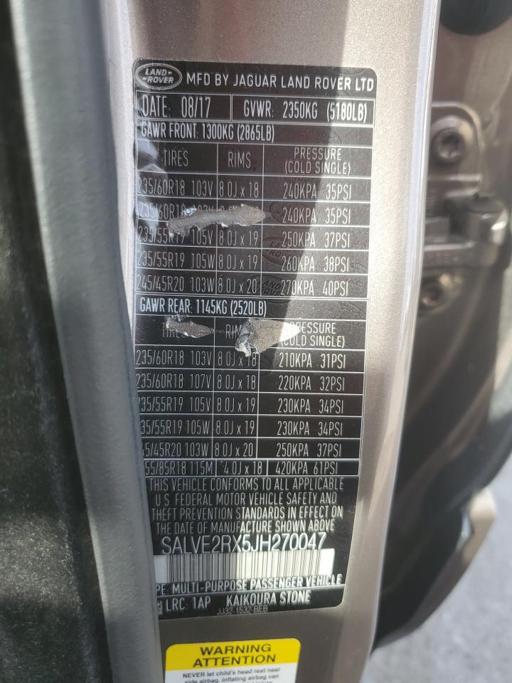 LAND ROVER RANGE ROVER AUTOBIOGRAPHY