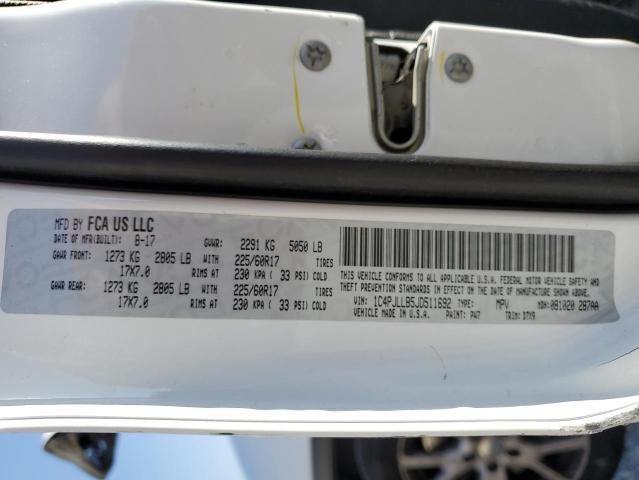 2018 JEEP CHEROKEE L - 1C4PJLLB5JD511692