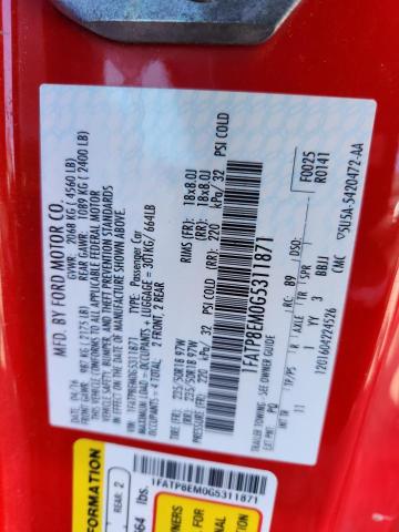 2016 FORD MUSTANG - 1FATP8EM0G5311871