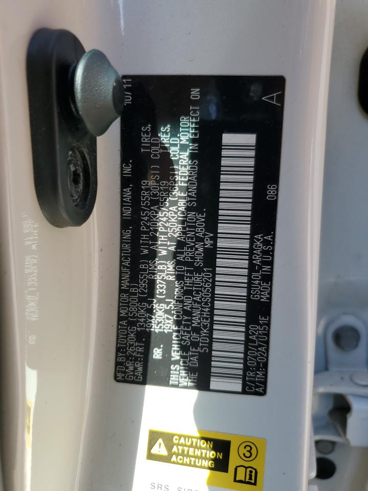 TOYOTA HIGHLANDER LIMITED