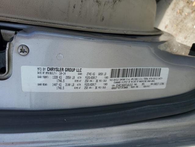 2015 CHRYSLER TOWN & COU - 2C4RC1BG5FR561212