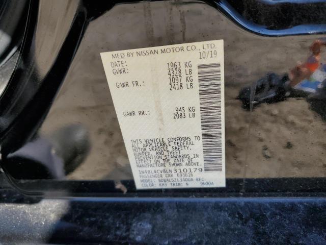 2020 NISSAN ALTIMA SR - 1N4BL4CV8LN310179