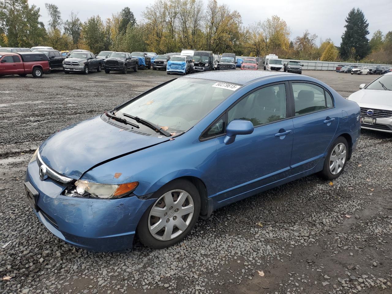 Lot #3287275981 2007 HONDA CIVIC LX
