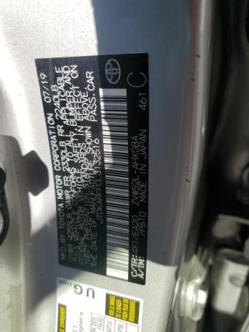 2020 TOYOTA PRIUS PRIM JTDKARFP0L3132516