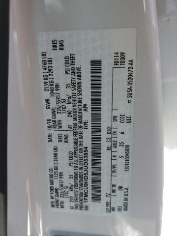 2018 FORD ESCAPE SEL - 1FMCU9HD5JUD53854