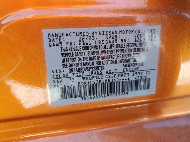 2023 NISSAN SENTRA SR - 3N1AB8DV6PY239784