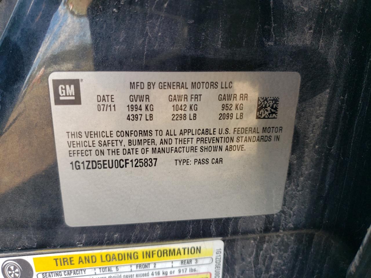 CHEVROLET MALIBU 2LT