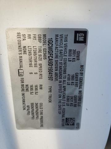 2013 CHEVROLET EXPRESS G2 #3291416170