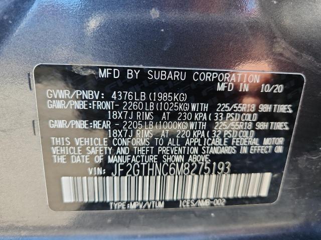 2021 SUBARU CROSSTREK #3287712005