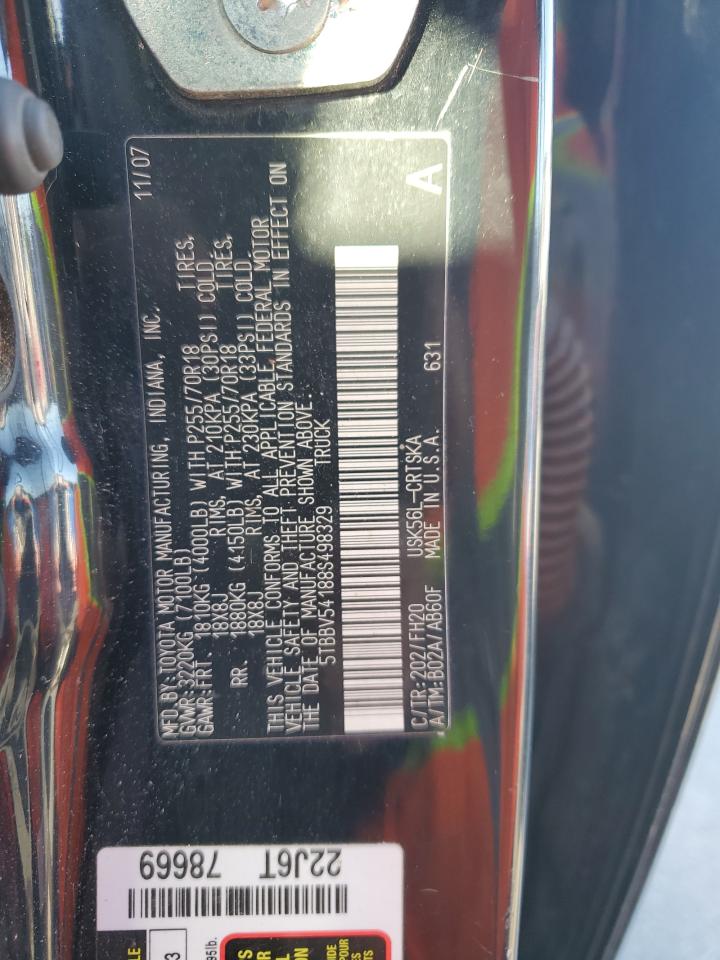 Lot #3290331941 2008 TOYOTA TUNDRA DOUBLE CAB