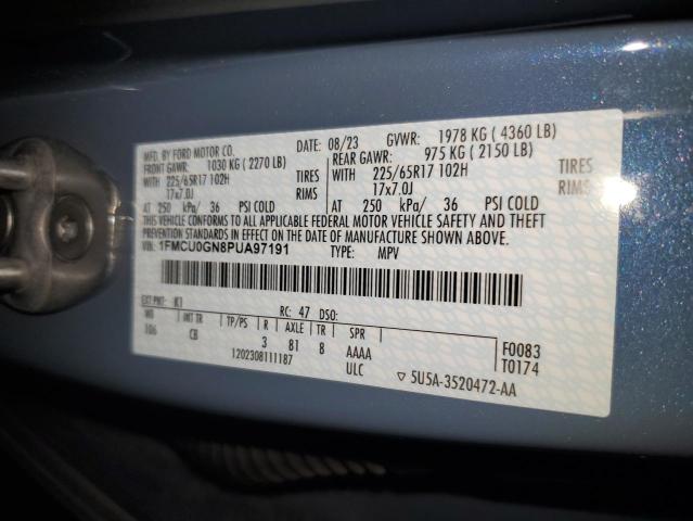 2023 FORD ESCAPE ACT #3302693018