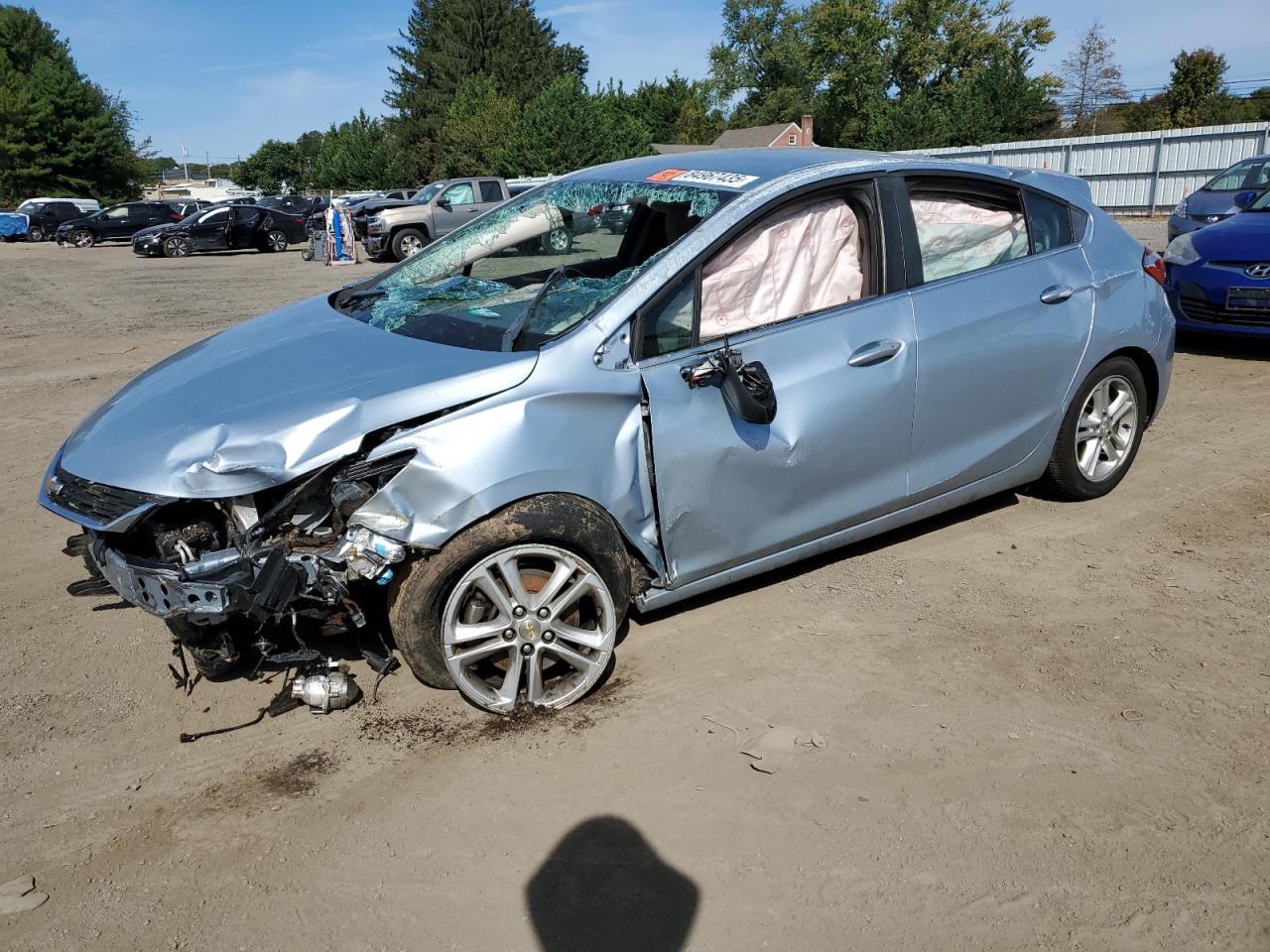 Lot #3297111527 2017 CHEVROLET CRUZE LT