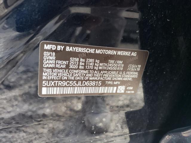 2018 BMW X3 XDRIVE3 #3301808345