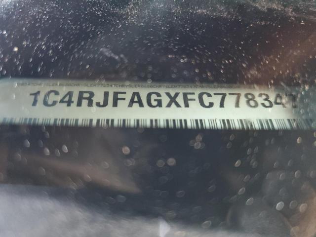 2015 JEEP GRAND CHER - 1C4RJFAGXFC778347