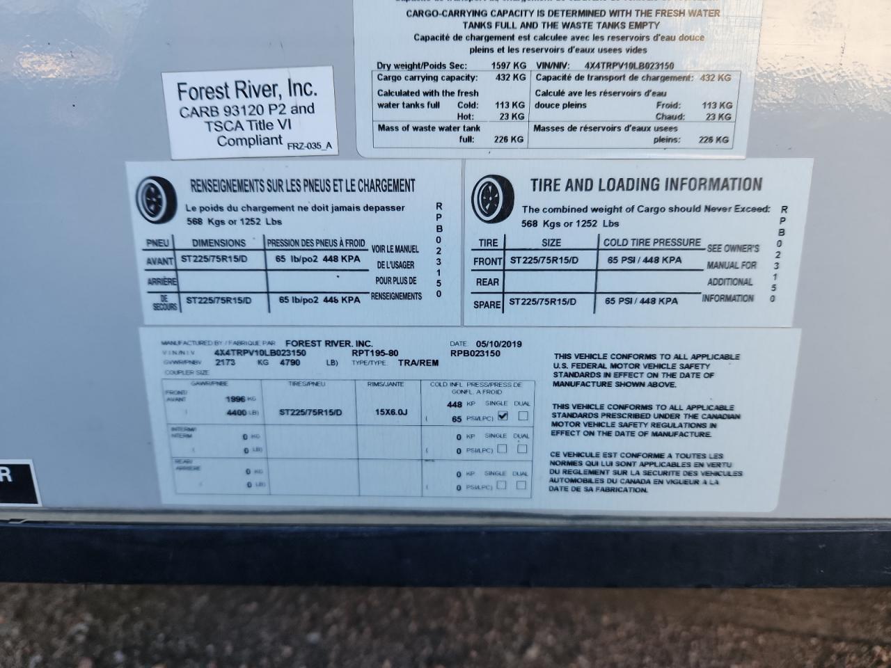 Lot #3278978113 2020 WILDWOOD R-POD