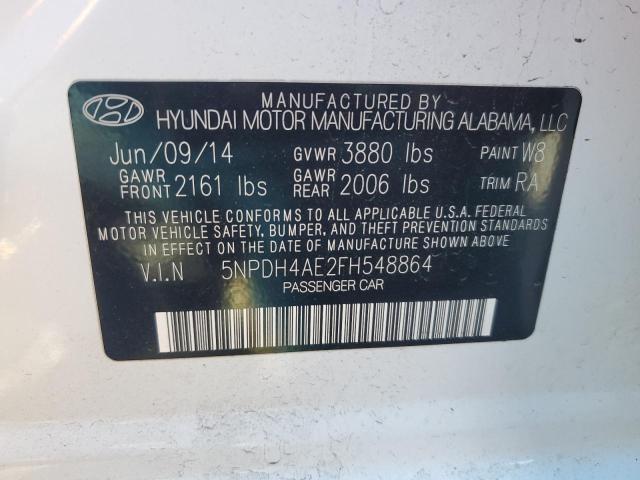2015 HYUNDAI ELANTRA SE - 5NPDH4AE2FH548864
