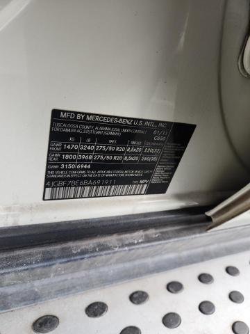 2011 MERCEDES-BENZ GL 450 4MA #3298085126