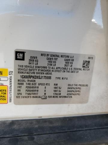 2016 GMC ACADIA SLE - 1GKKRPKDXGJ175906