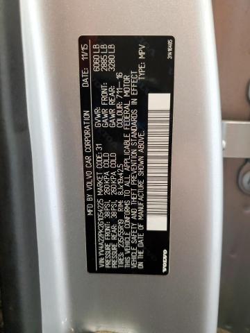 2016 VOLVO XC90 T6 YV4A22PK2G1054225