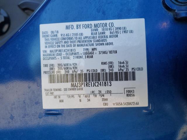 2018 FORD ECOSPORT S #3276428698