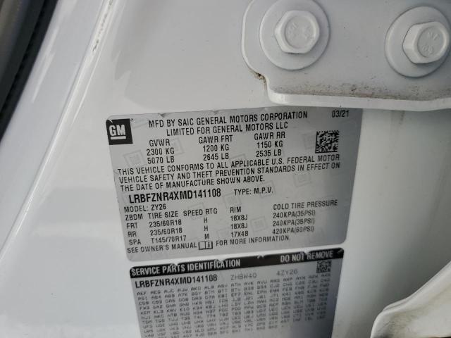 2021 BUICK ENVISION E - LRBFZNR4XMD141108