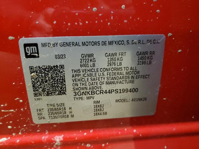 2023 CHEVROLET BLAZER 2LT - 3GNKBCR44PS199400