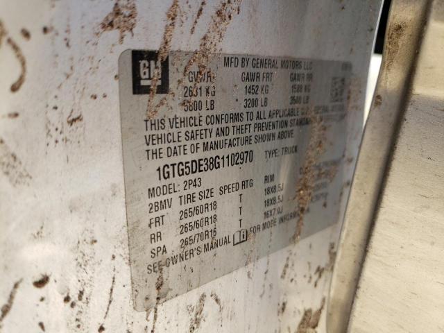 2016 GMC CANYON SLT #3310413980