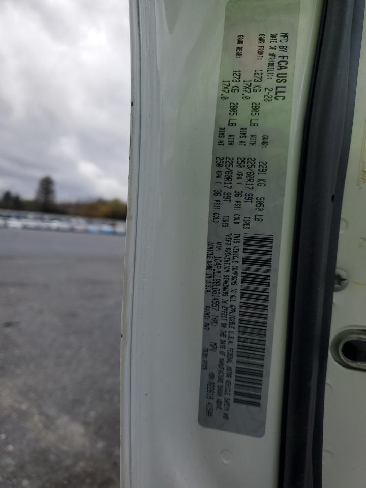 Lot #3301933426 2020 JEEP CHEROKEE L