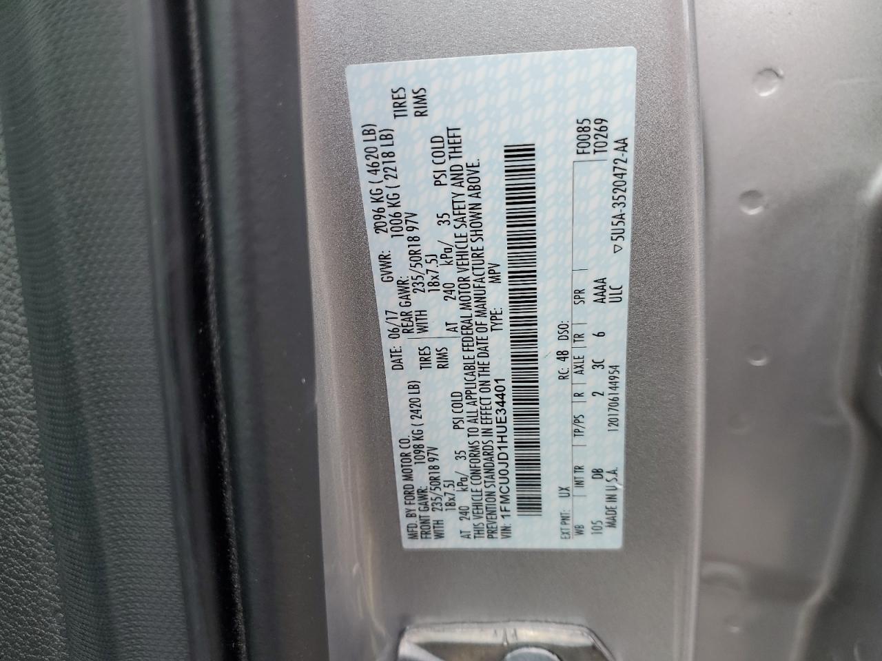 FORD ESCAPE TITANIUM