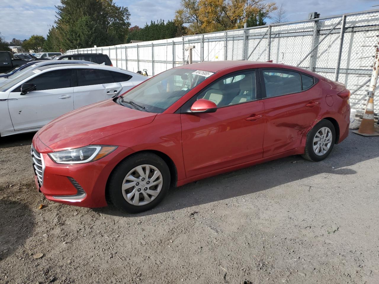 Lot #3311683219 2017 HYUNDAI ELANTRA SE