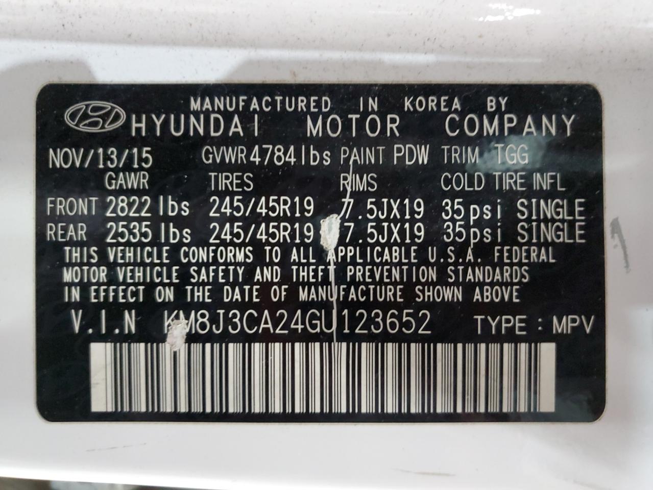 HYUNDAI TUCSON LIMITED