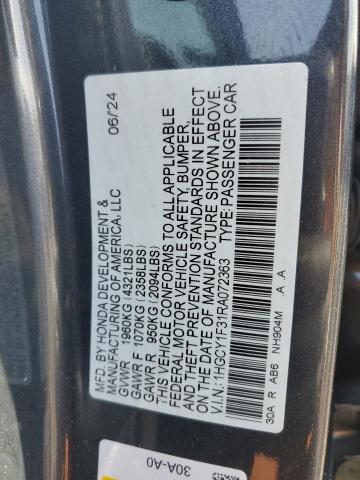 2024 HONDA ACCORD EX - 1HGCY1F31RA072363