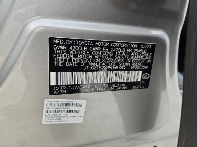 2023 LEXUS IS 350 F S - JTHGZ1B2XP5068780