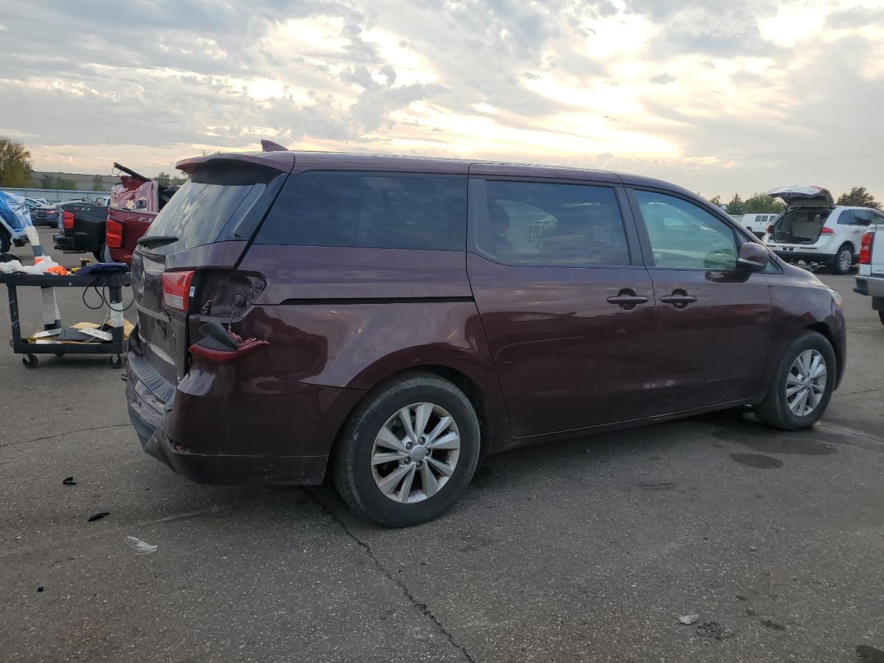 Lot #3282542869 2017 KIA SEDONA LX