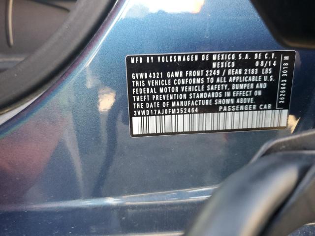 2015 VOLKSWAGEN JETTA SE #3262058090