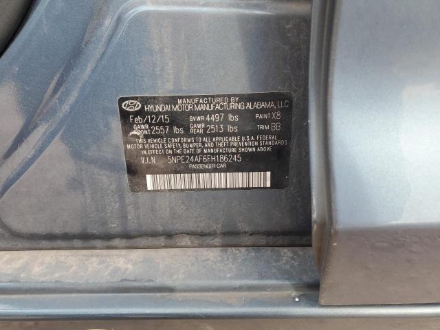 2015 HYUNDAI SONATA SE #3298019156