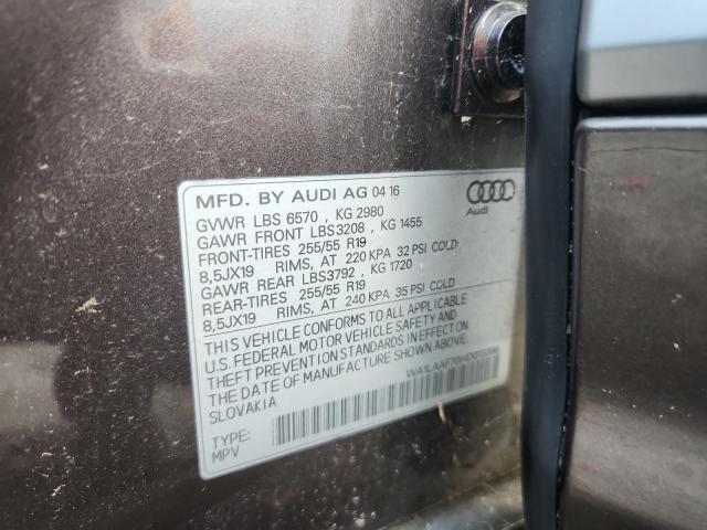 2017 AUDI Q7 PREMIUM #3256470666