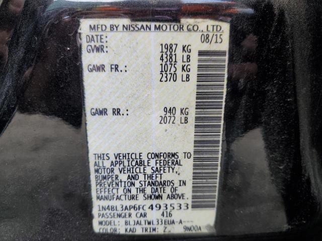 2015 NISSAN ALTIMA 3.5 1N4BL3AP6FC493533