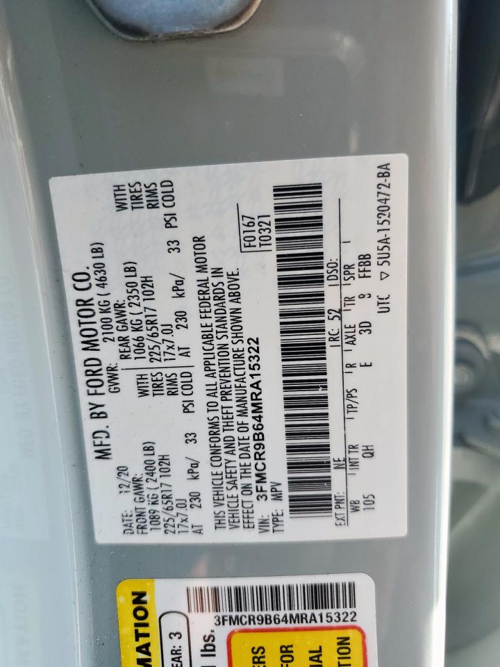 FORD BRONCO SPORT BIG BEND