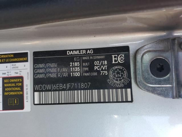 2018 MERCEDES-BENZ C 43 4MATI - WDDWJ6EB4JF711807