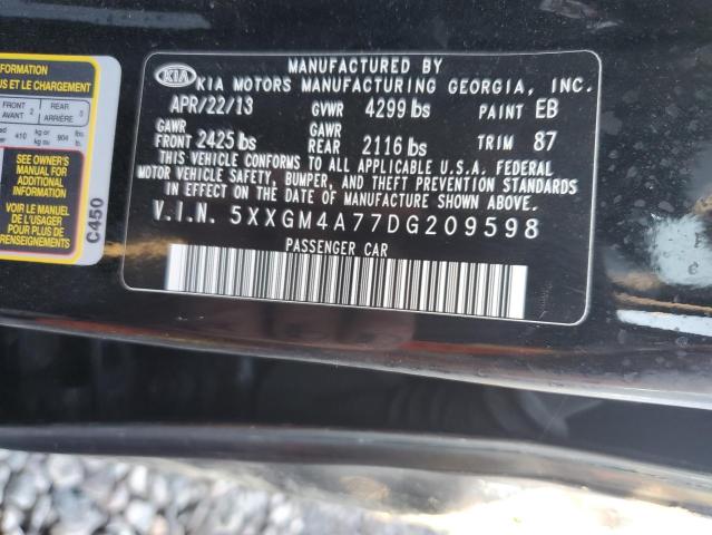 2013 KIA OPTIMA LX - 5XXGM4A77DG209598