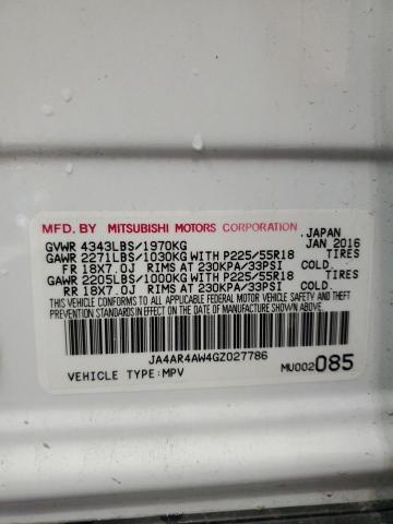 2016 MITSUBISHI OUTLANDER #3297147507