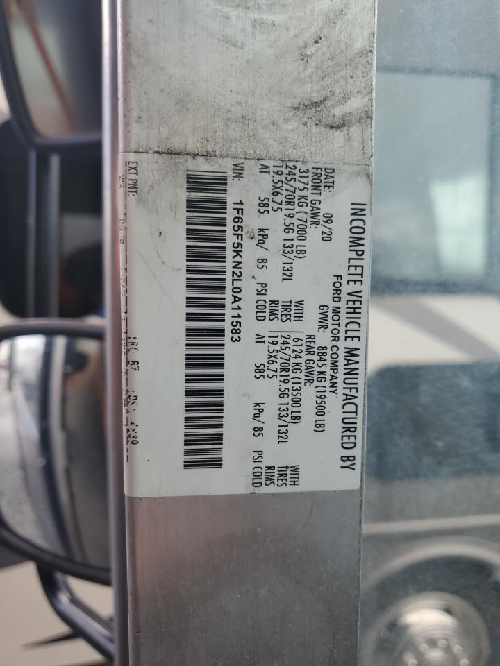 Lot #3304603462 2020 FORD F59