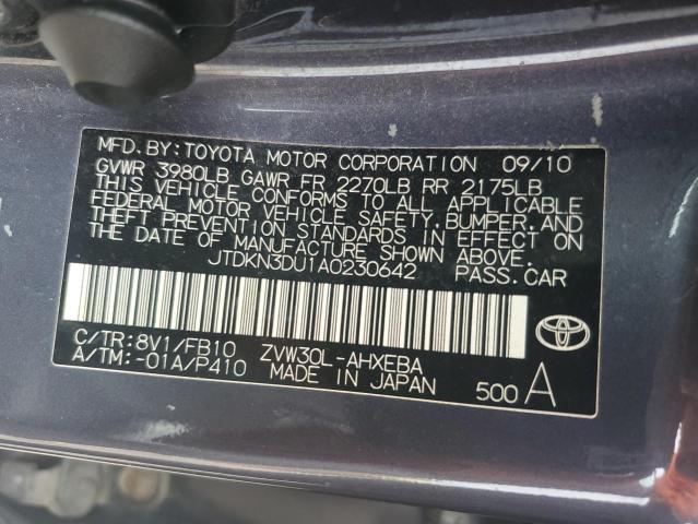 2010 TOYOTA PRIUS - JTDKN3DU1A0230642