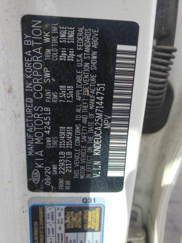 2021 KIA SELTOS S KNDEUCA25M7144751