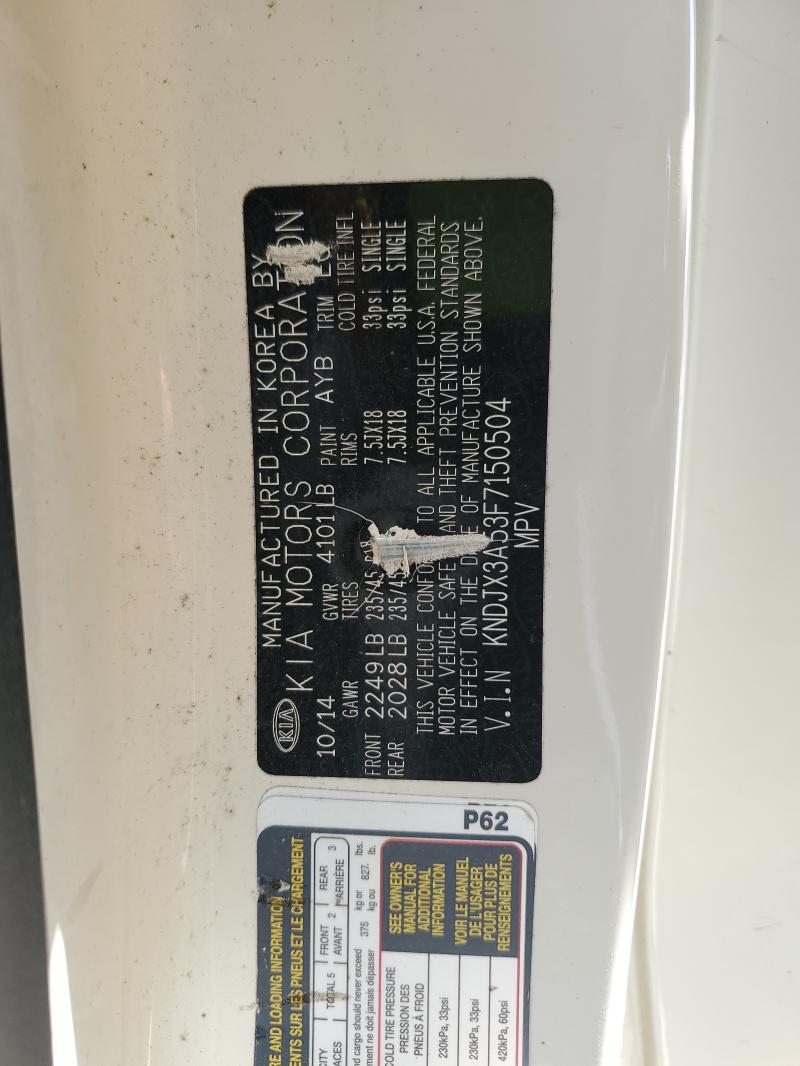 2015 KIA SOUL ! KNDJX3A53F7150504