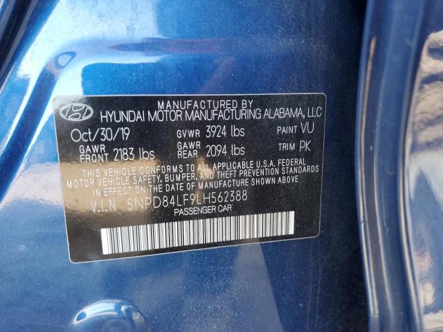 2020 HYUNDAI ELANTRA SE - 5NPD84LF9LH562388