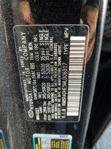 2021 HYUNDAI PALISADE S KM8R4DHE5MU306317