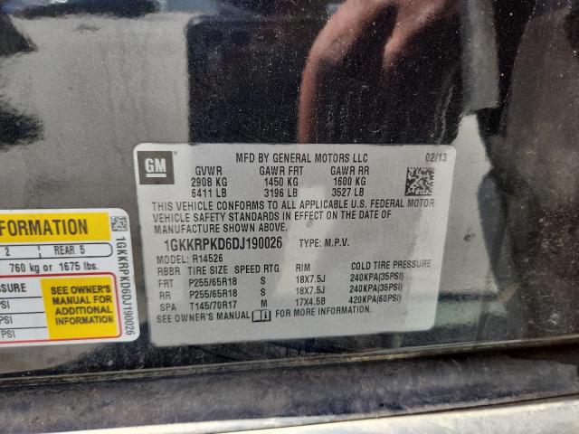 2013 GMC ACADIA SLE #3291193991