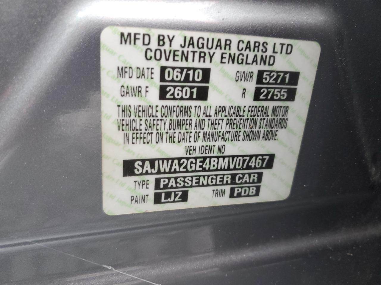 JAGUAR XJ SUPERCHARGED